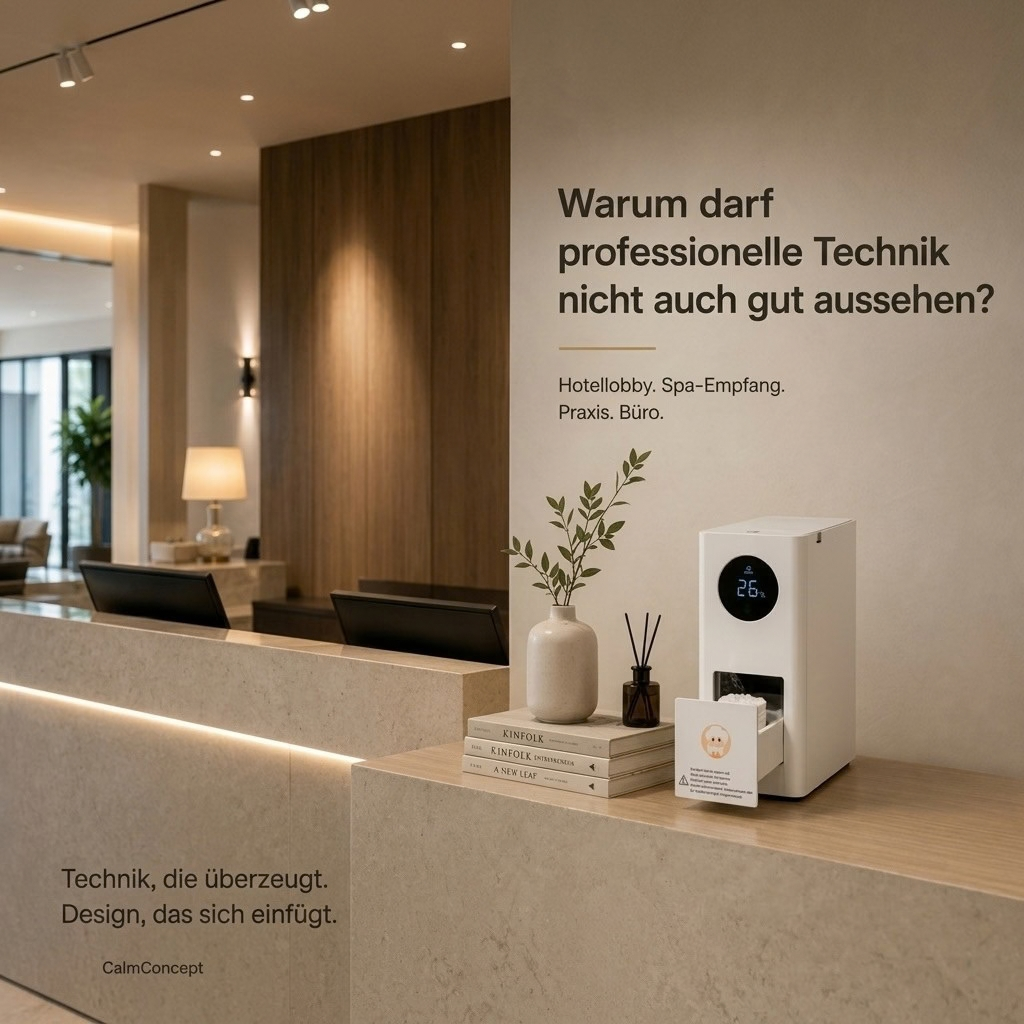 CalmConcept ThermOne Air W2 – Warm & Cold Towel Dispenser with Battery