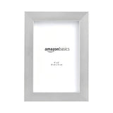 Alsterwell 2-Set Photo Frames with Stand 4" x 6" (10x15 cm), Tabletop or Wall Display, Nickel (Pre-sell)