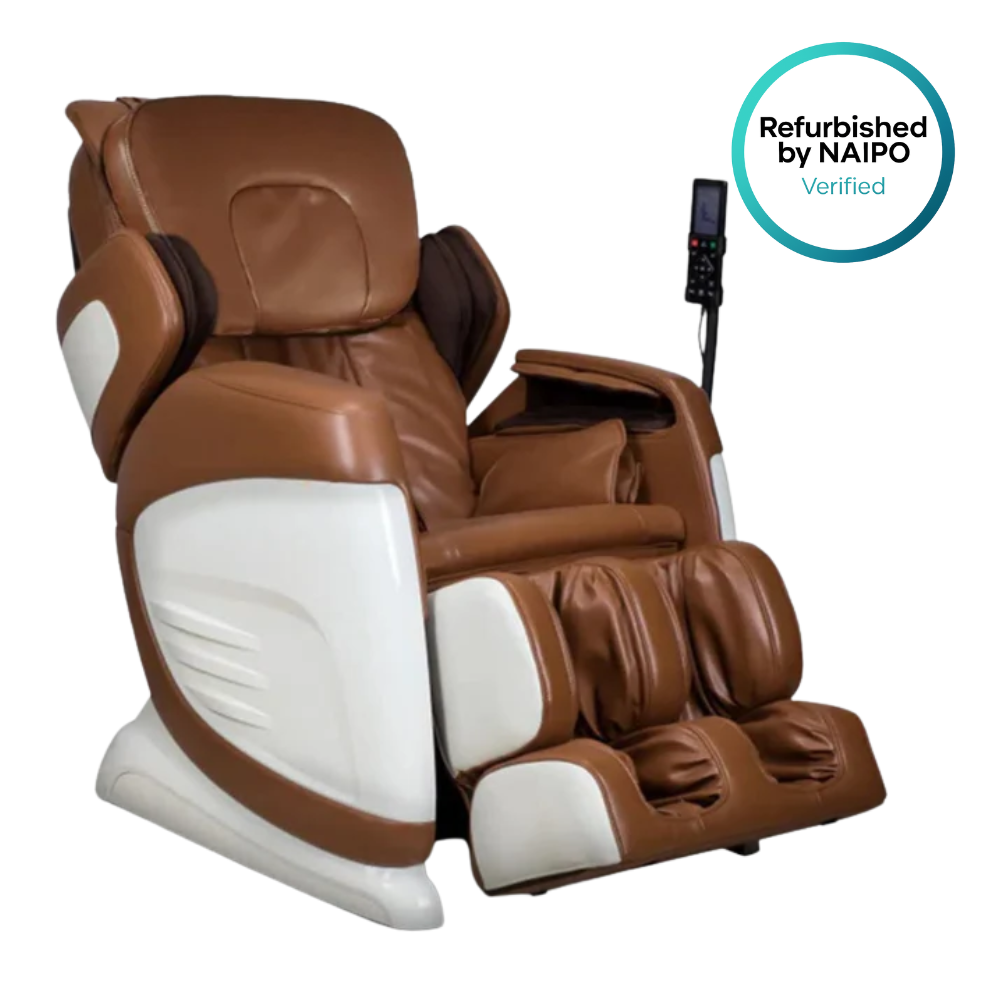 Aspria by NAIPO Massagesessel mit Liegefunktion "Classic-Comfort" Shiatsu mit Wärmefunktion, Zero-Gravity, Ganzkörpermassage, Gebraucht/Generalüberholt