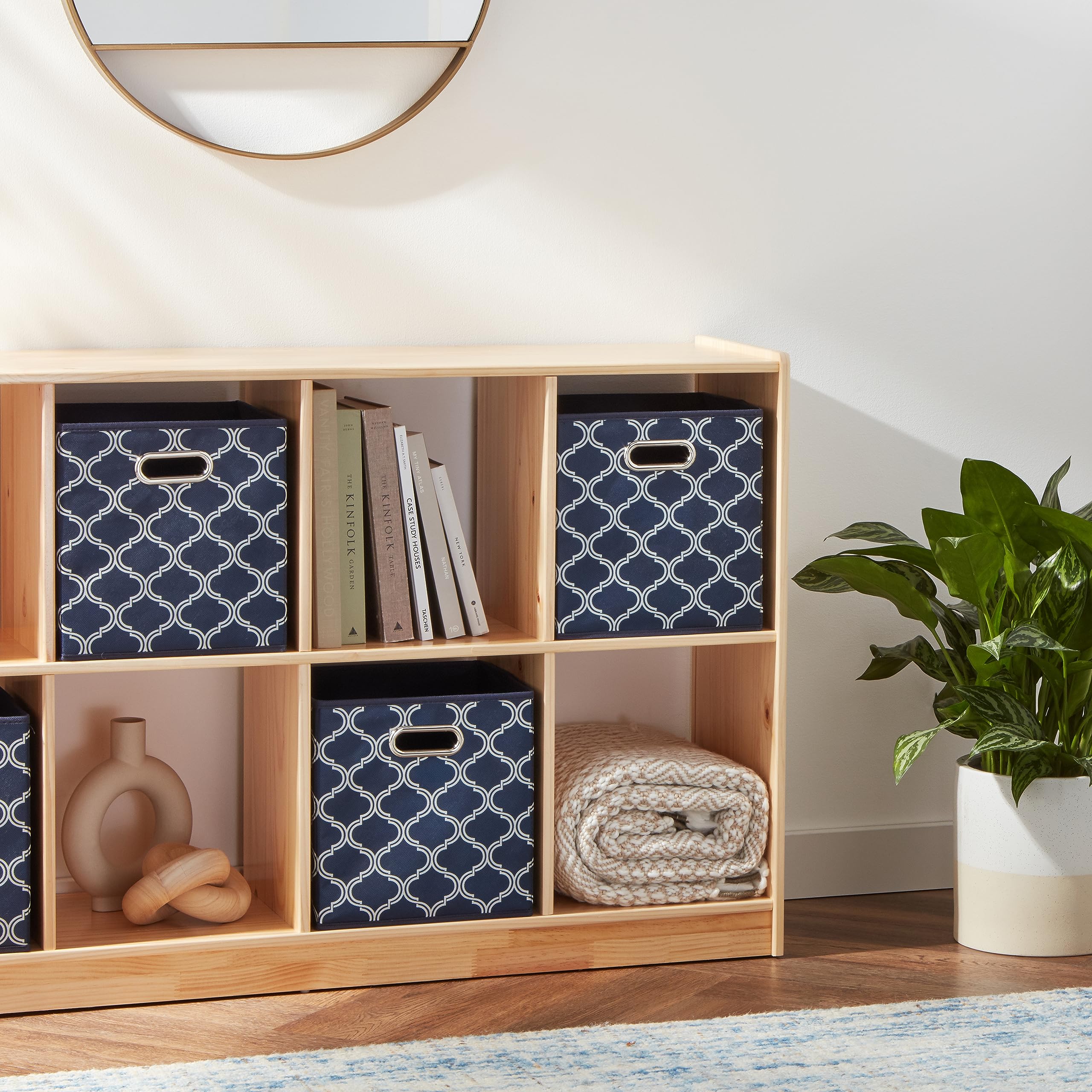 Friends Of NAIPO® Wäschekorb – Faltbarer Wäschesack mit langen verstärkten Griffen, 53 × 30 × 30 cm – Aufbewahrungskorb für Wäsche, Spielzeug, Schuhe & Haushalt