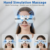 Eyecloud Pro+ Eye Massager with Dual Hot and Cold Function, Air Compression Massage, Bluetooth Music, 4 Modes, for Strained/Dry eyes