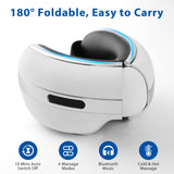 Eyecloud Pro+ Eye Massager with Dual Hot and Cold Function, Air Compression Massage, Bluetooth Music, 4 Modes, for Strained/Dry eyes