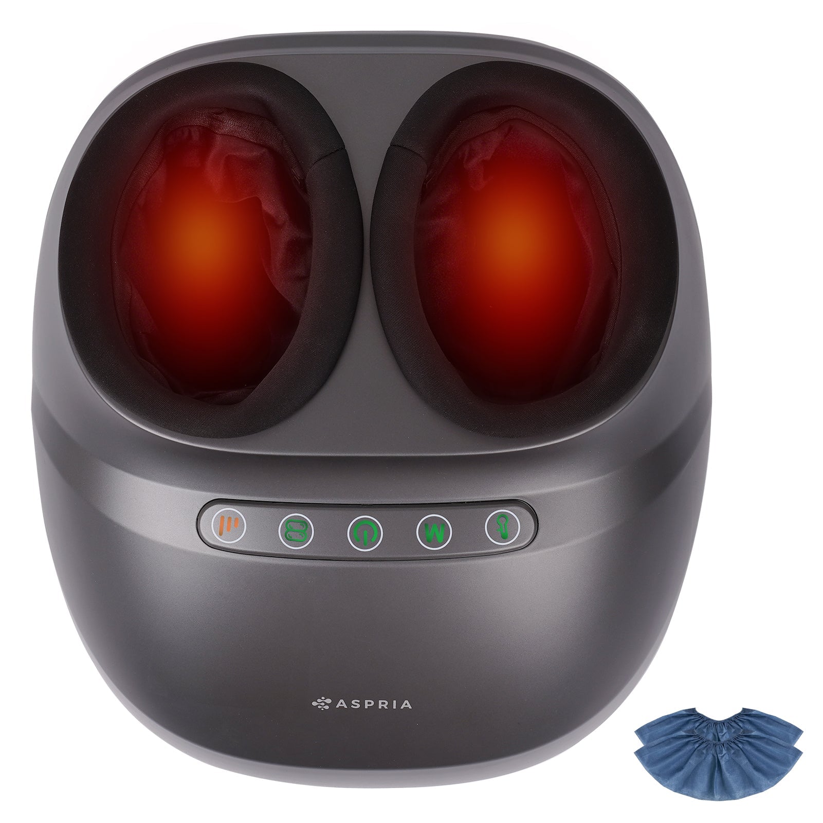 Aspria Cloudwalk Fußmassagegerät mit Wärmefunktion, Shiatsu Tiefkneten & 360° Luftkompression