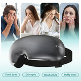 Eyecloud Vision - Eye Massager with Heat & Bluetooth Music, Visible Design, Air Compression Massage, Eye Relaxing Massage for Strained/Dry Eyes, Gifts for Women Men Friends Family