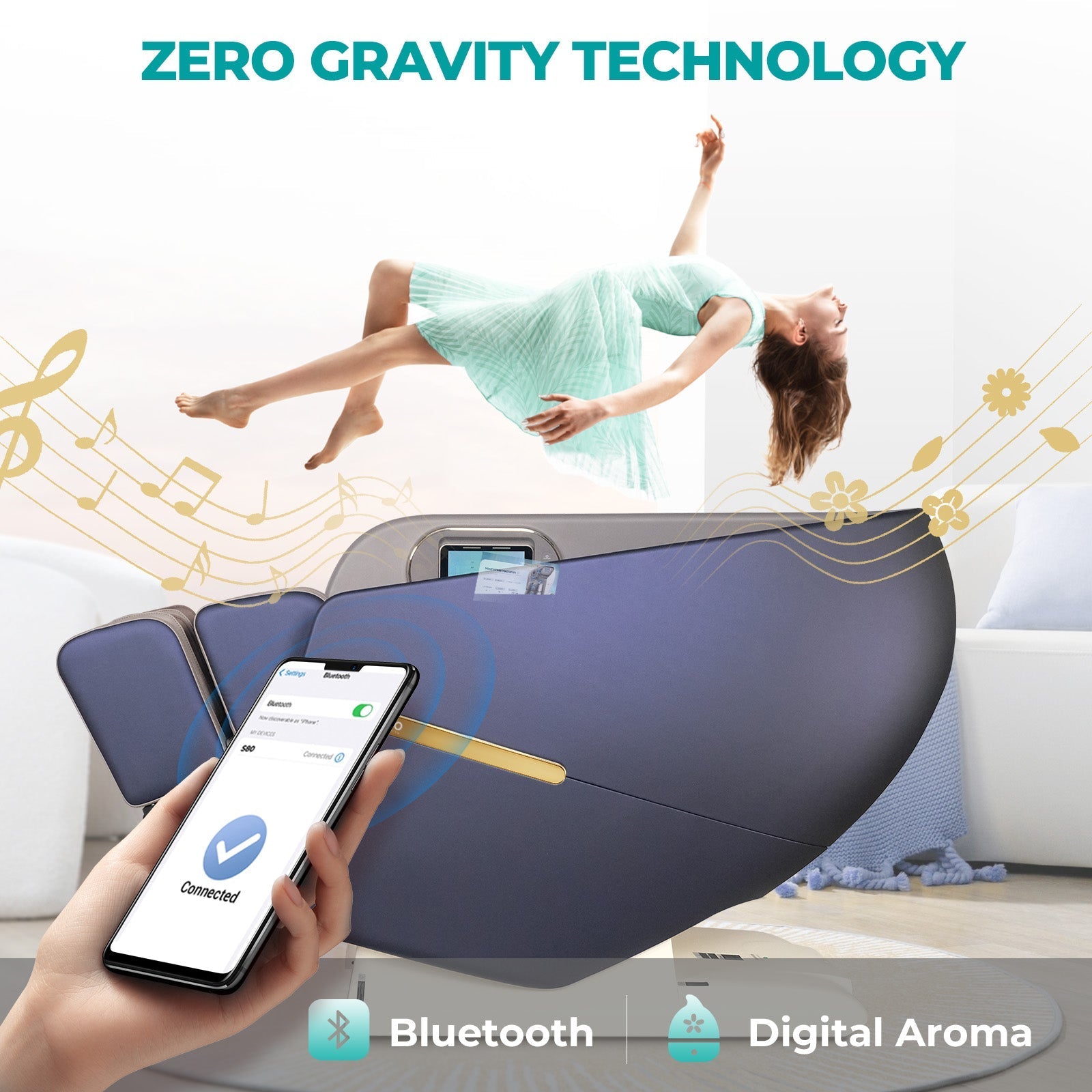 NAIPO SkySuite Massagesessel mit KI