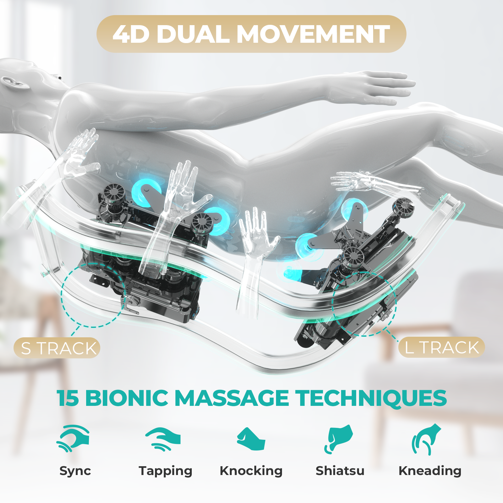 NAIPO SkySuite Massagesessel mit KI