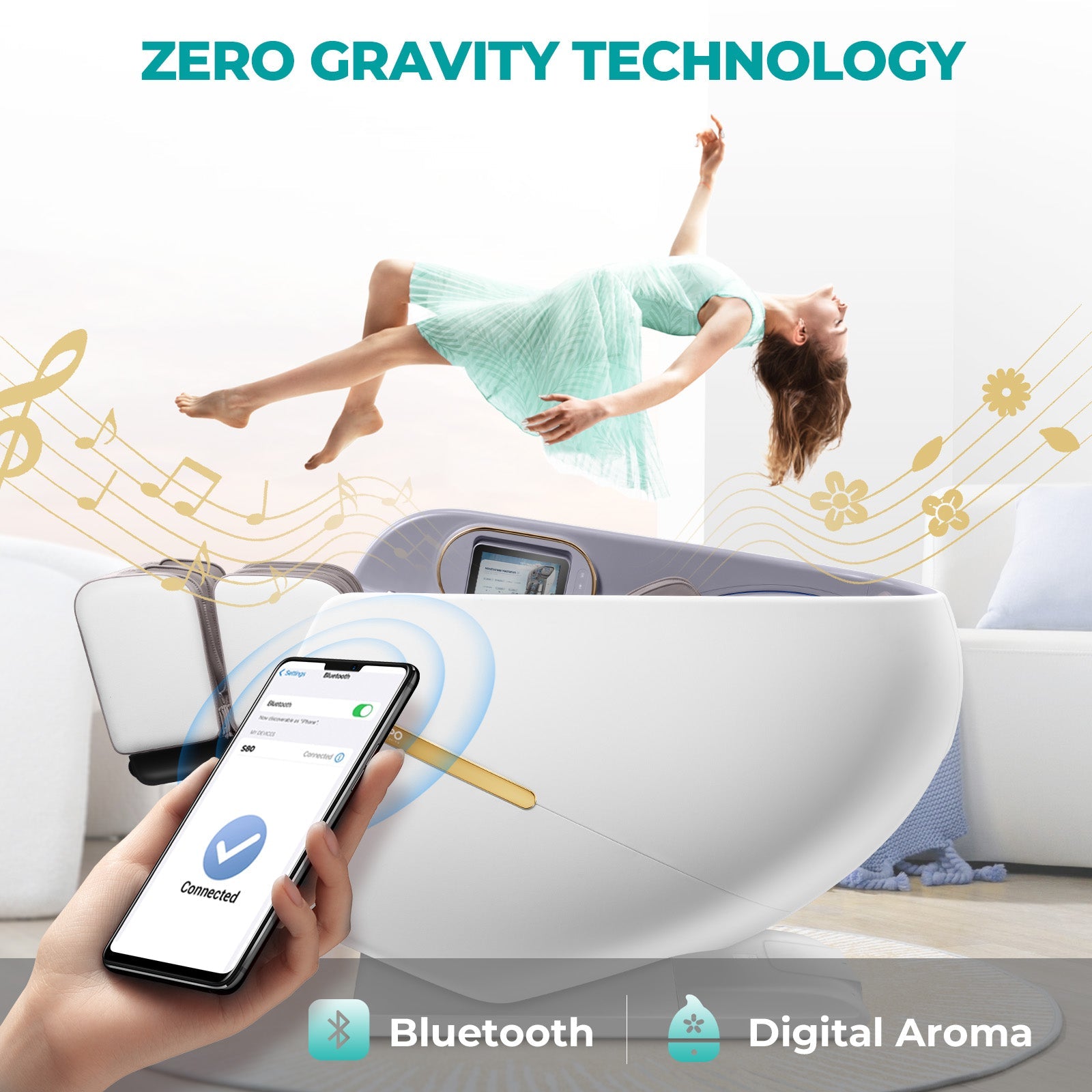 NAIPO SkySuite Massagesessel mit KI