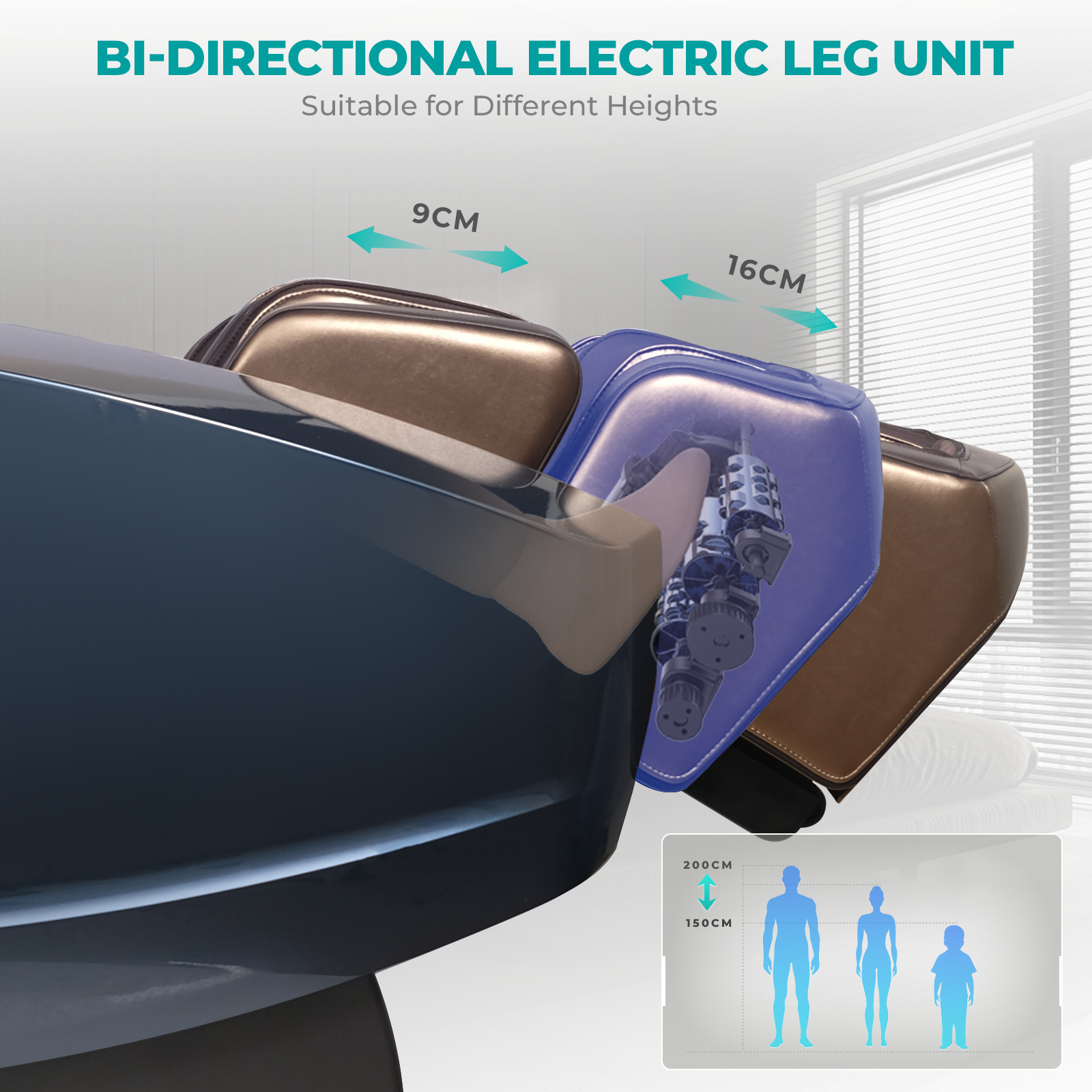 NAIPO Model L Space Capsule High-End Massagesessel mit KI