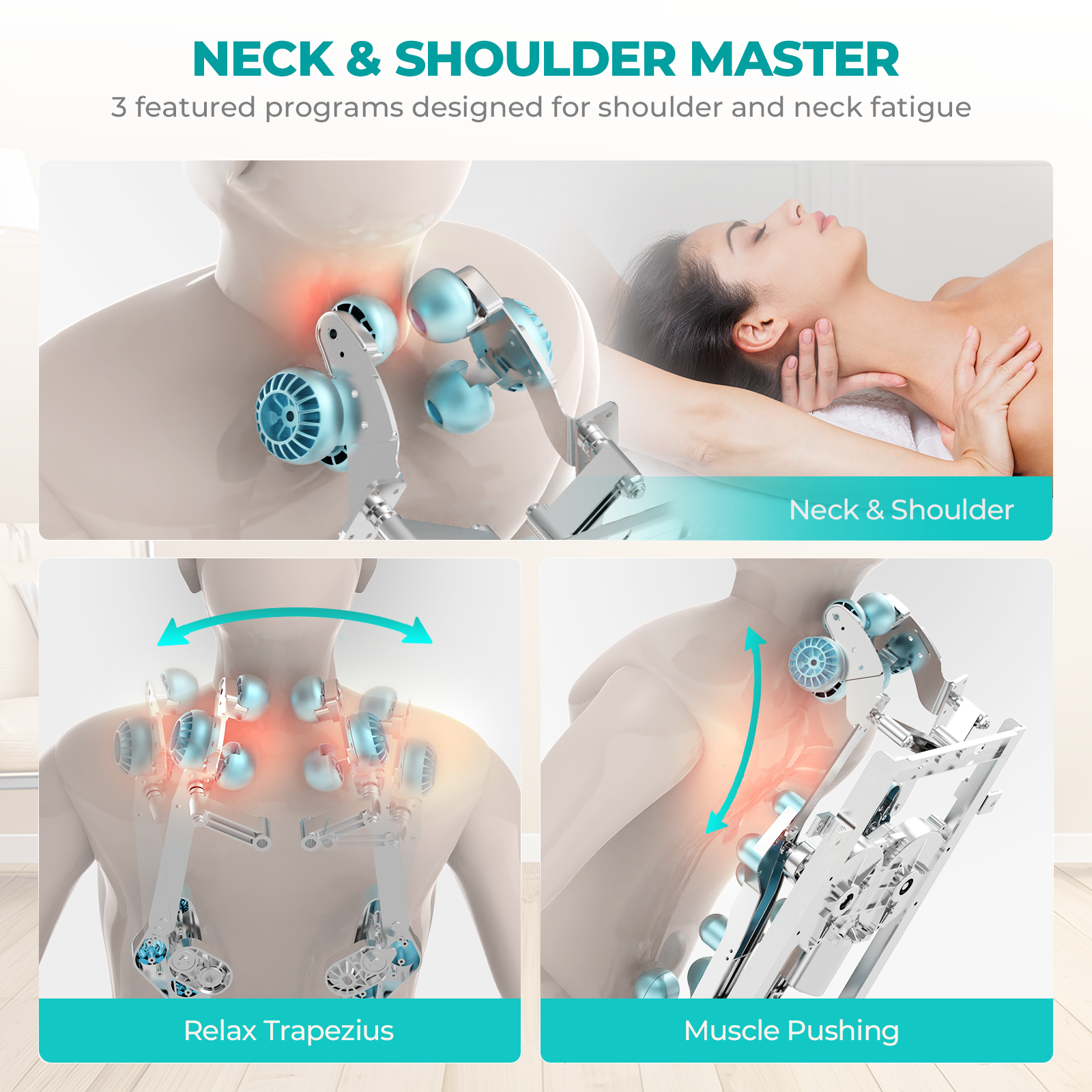 NAIPO Tai Chi Flow Massagesessel