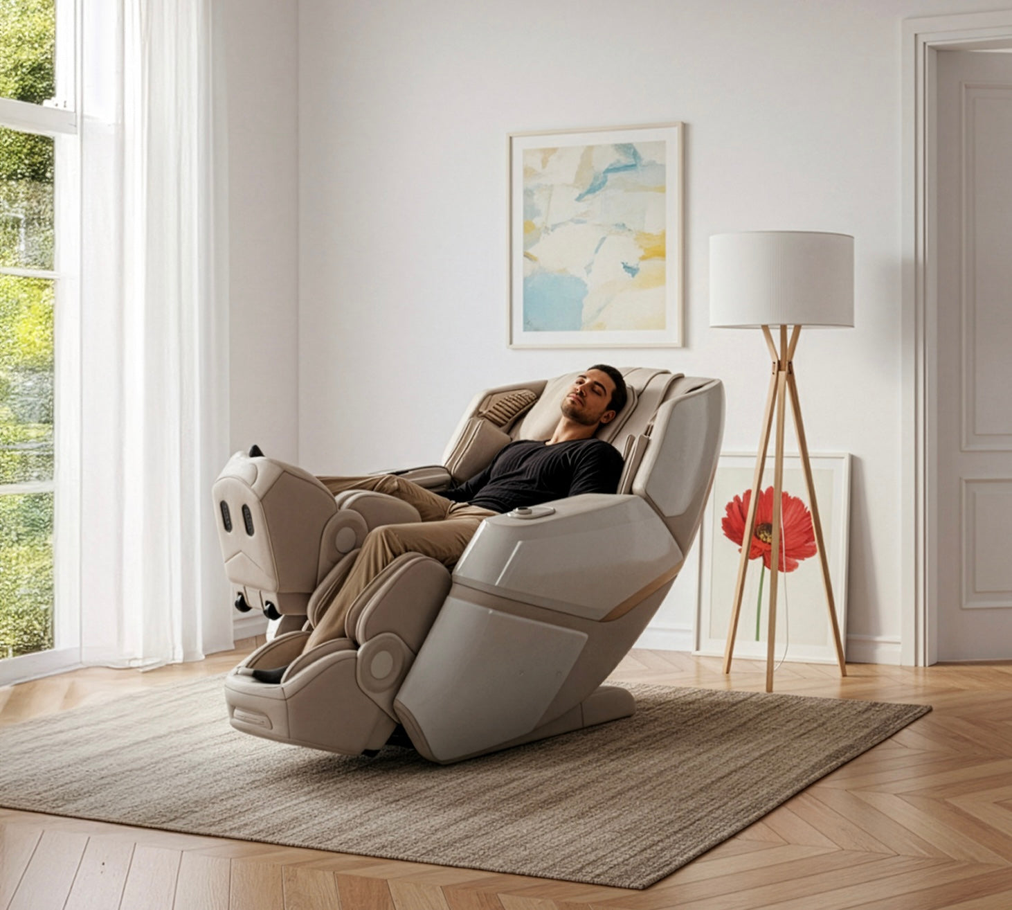 NAIPO Space Walk Massagesessel Generalüberholt