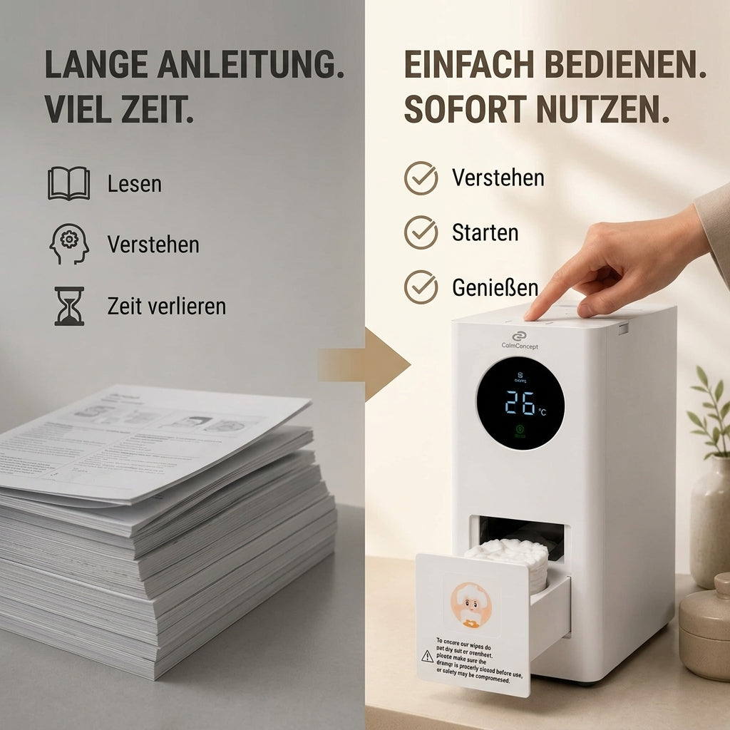 CalmConcept ThermOne Air W2 – Warm & Cold Towel Dispenser with Battery