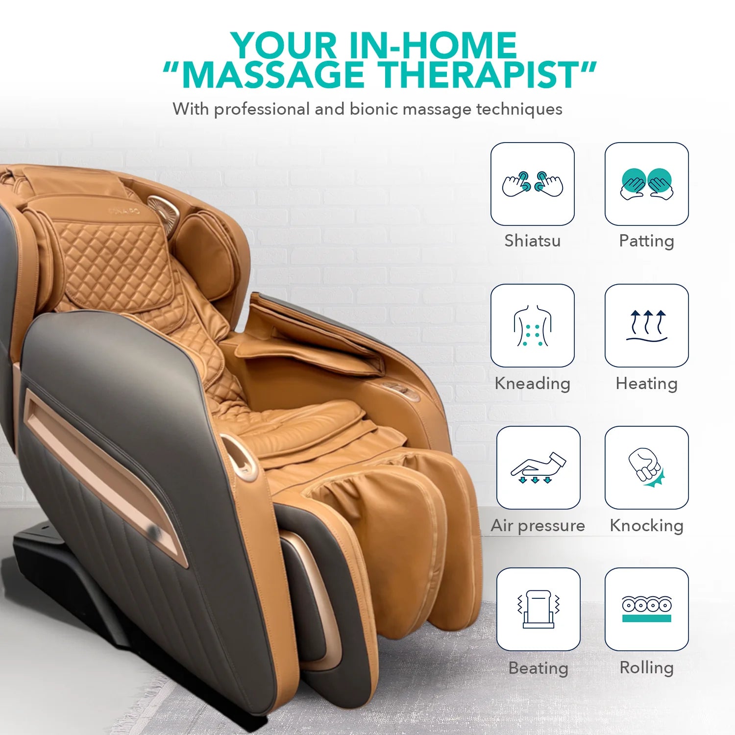 NAIPO MASSAGE CHAIR MODEL P Refurbished/generally overhauled