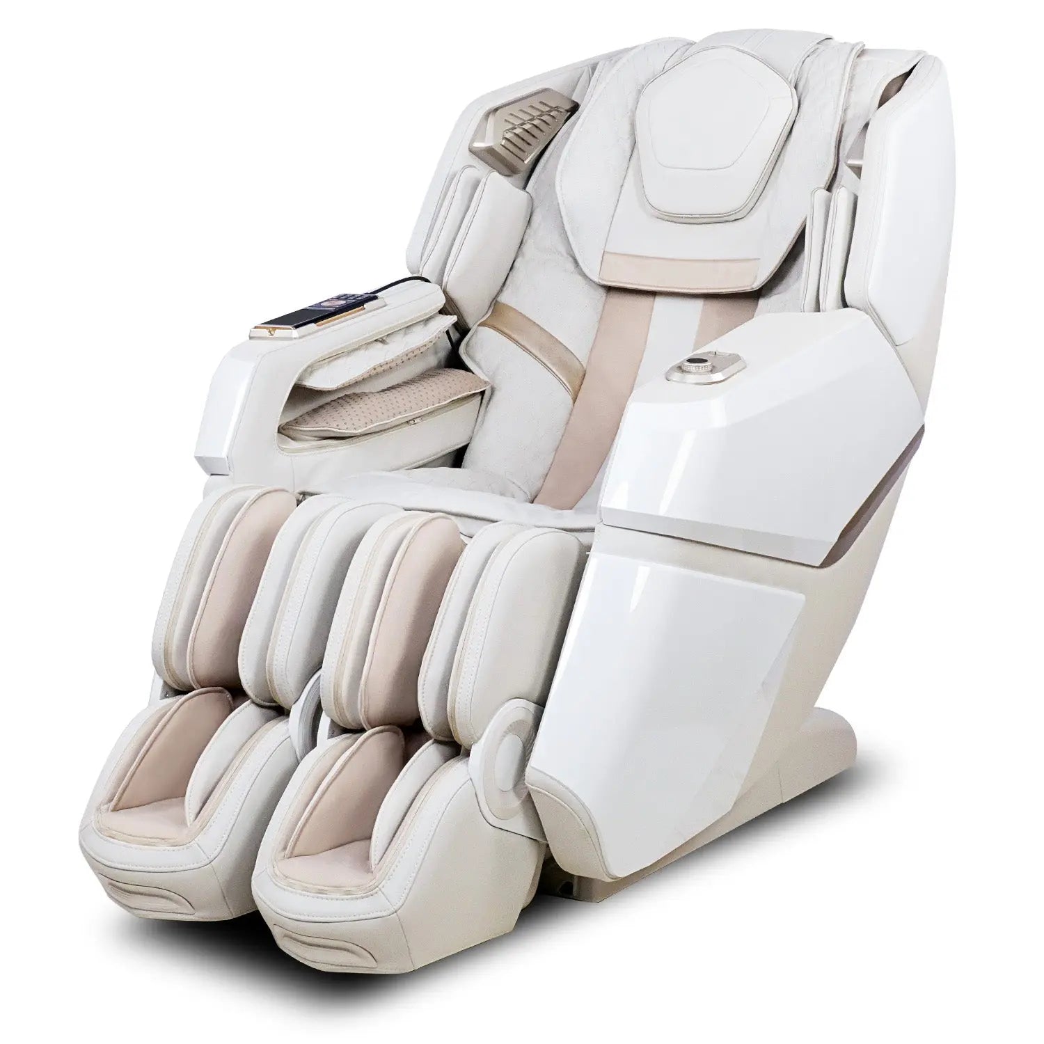 NAIPO® Space Walk 3D Massagesessel mit Wärmefunktion, Zero Gravity Liegefunktion, Shiatsu, 3D Surround-Sound, Ganzkörpermassage, Körperscan