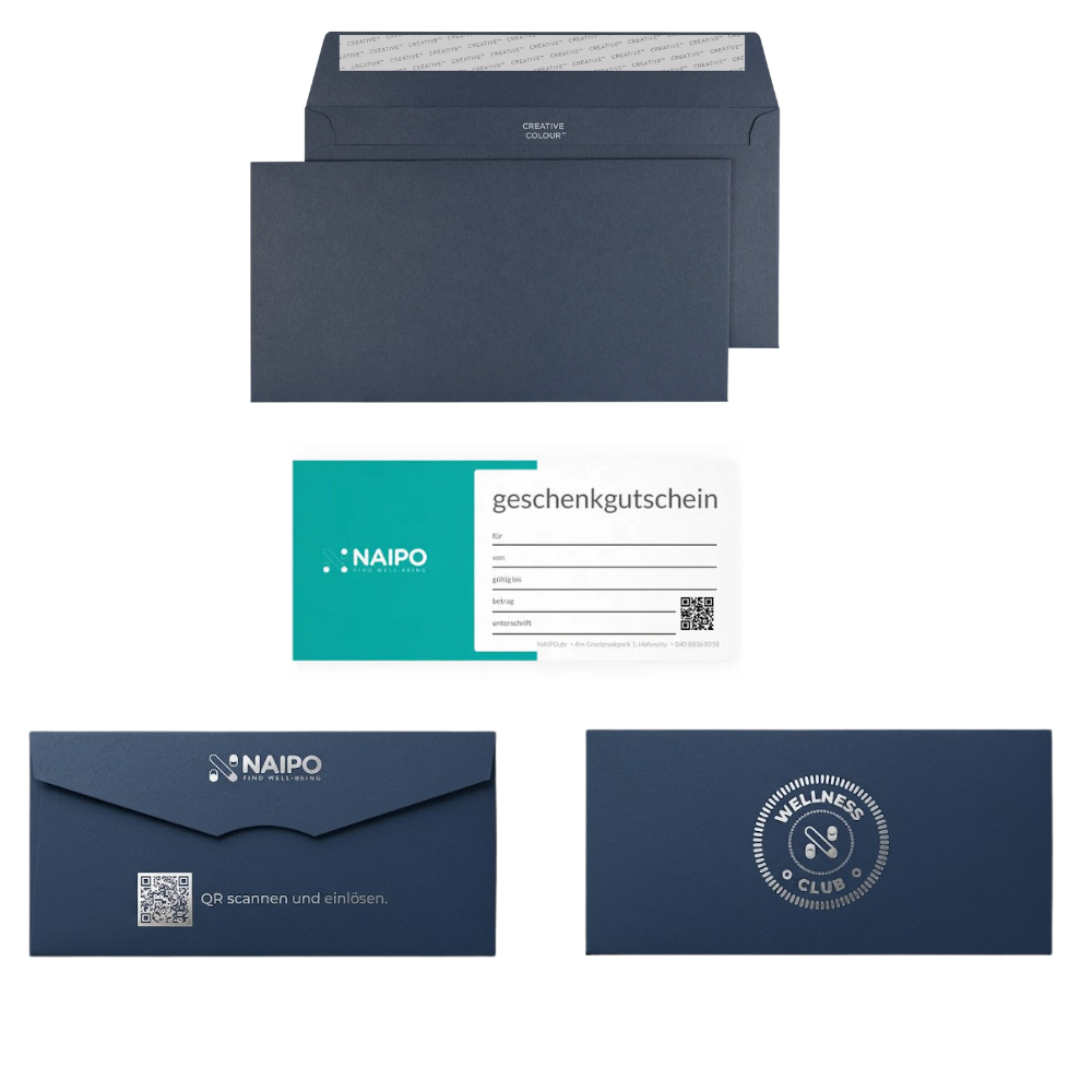 NAIPO Geschenkgutschein, physisch, limitiertes Design
