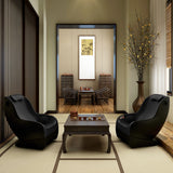 NAIPO Serenity Comfort Shiatsu massage chair, space-saving design