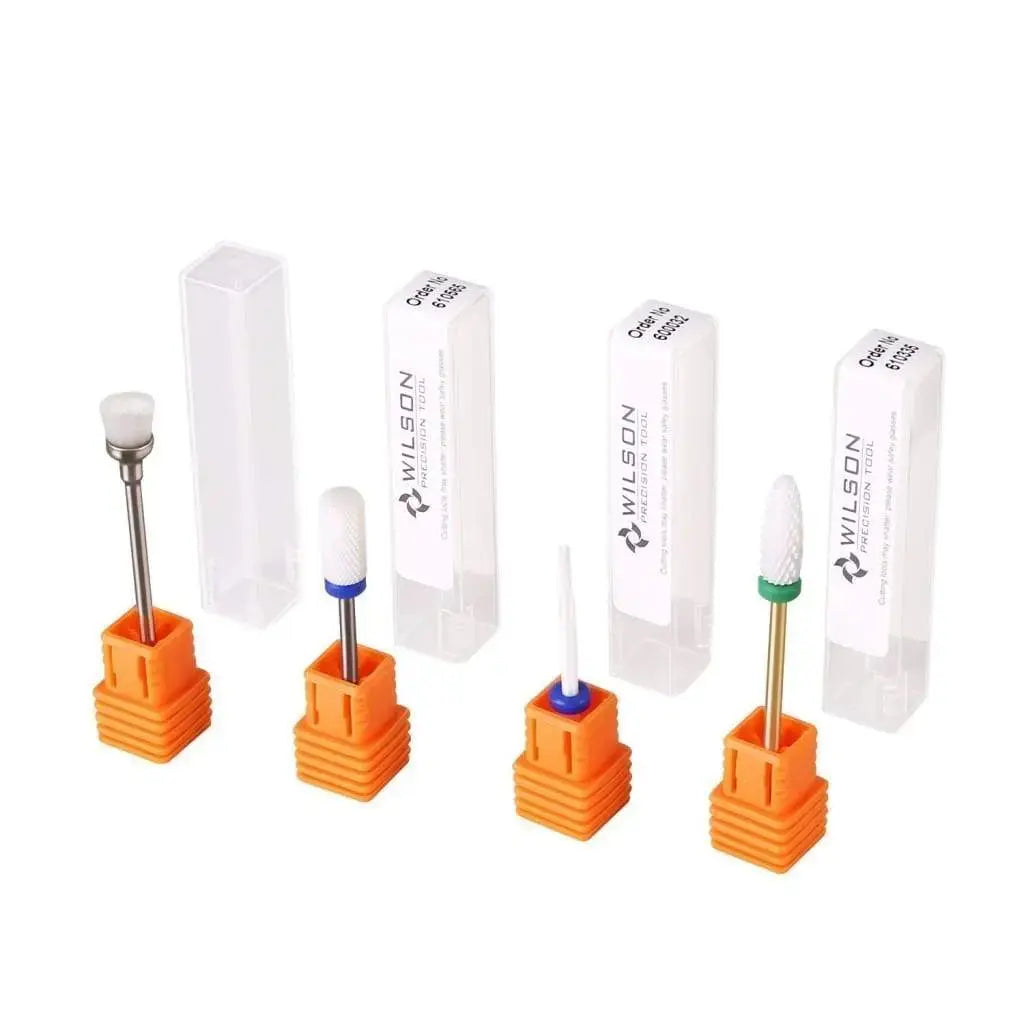 JCMaster MCE4, 3x Premium Keramik Bit Set + 1x Bürstenbit, Standardmaße - JCM Beauty