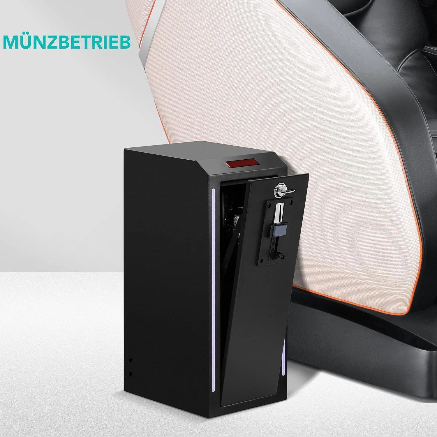 NAIPO Münzbetriebener Massagesessel, mit Münzeinwurf, Gewerblich, Design-Award