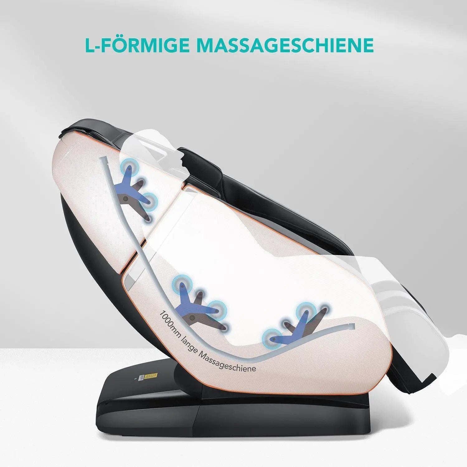 NAIPO Münzbetriebener Massagesessel, mit Münzeinwurf, Gewerblich, Design-Award