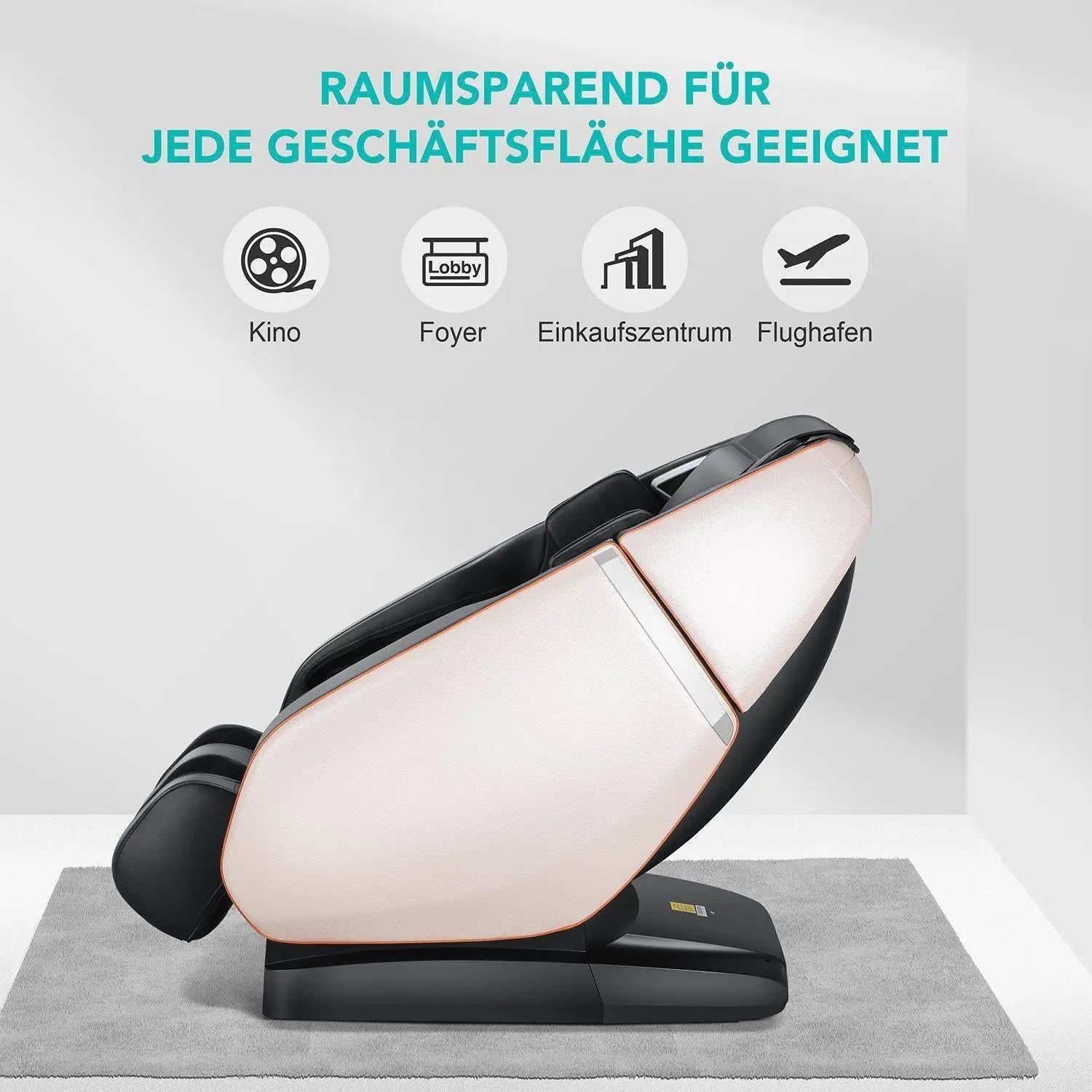 NAIPO Münzbetriebener Massagesessel, mit Münzeinwurf, Gewerblich, Design-Award