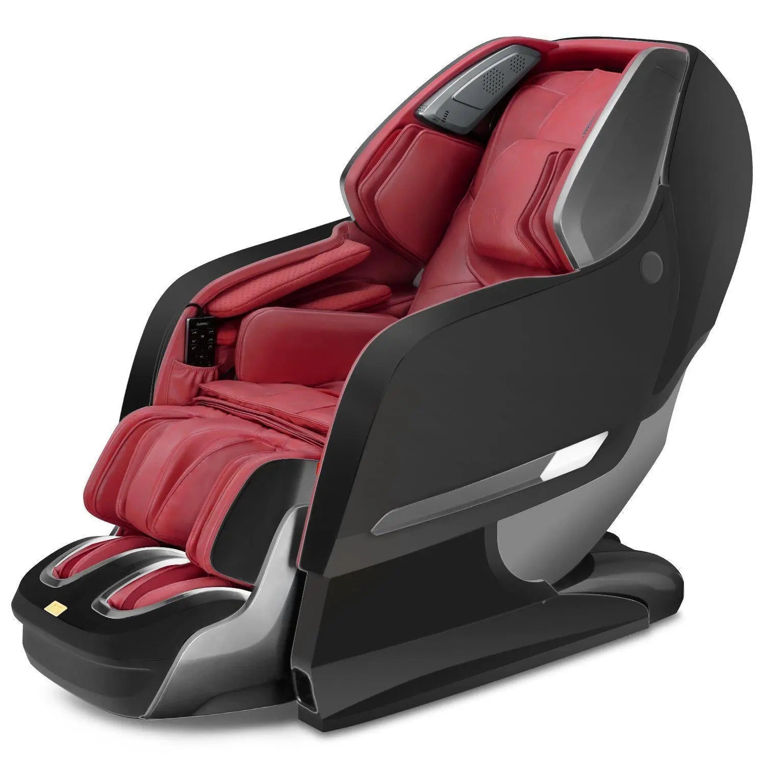 NAIPO Shiatsu 3D Massagesessel, Ganzkörper, Rot, MGC-8600