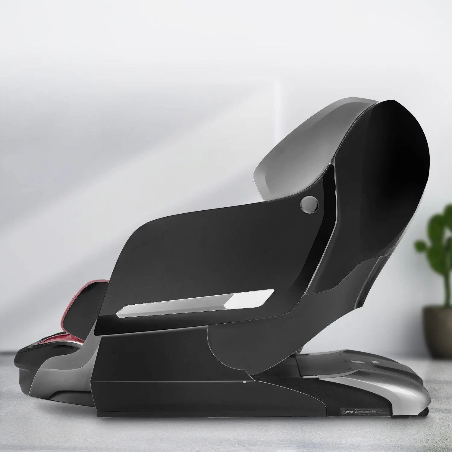 NAIPO Shiatsu 3D Massagesessel, Ganzkörper, Rot, MGC-8600