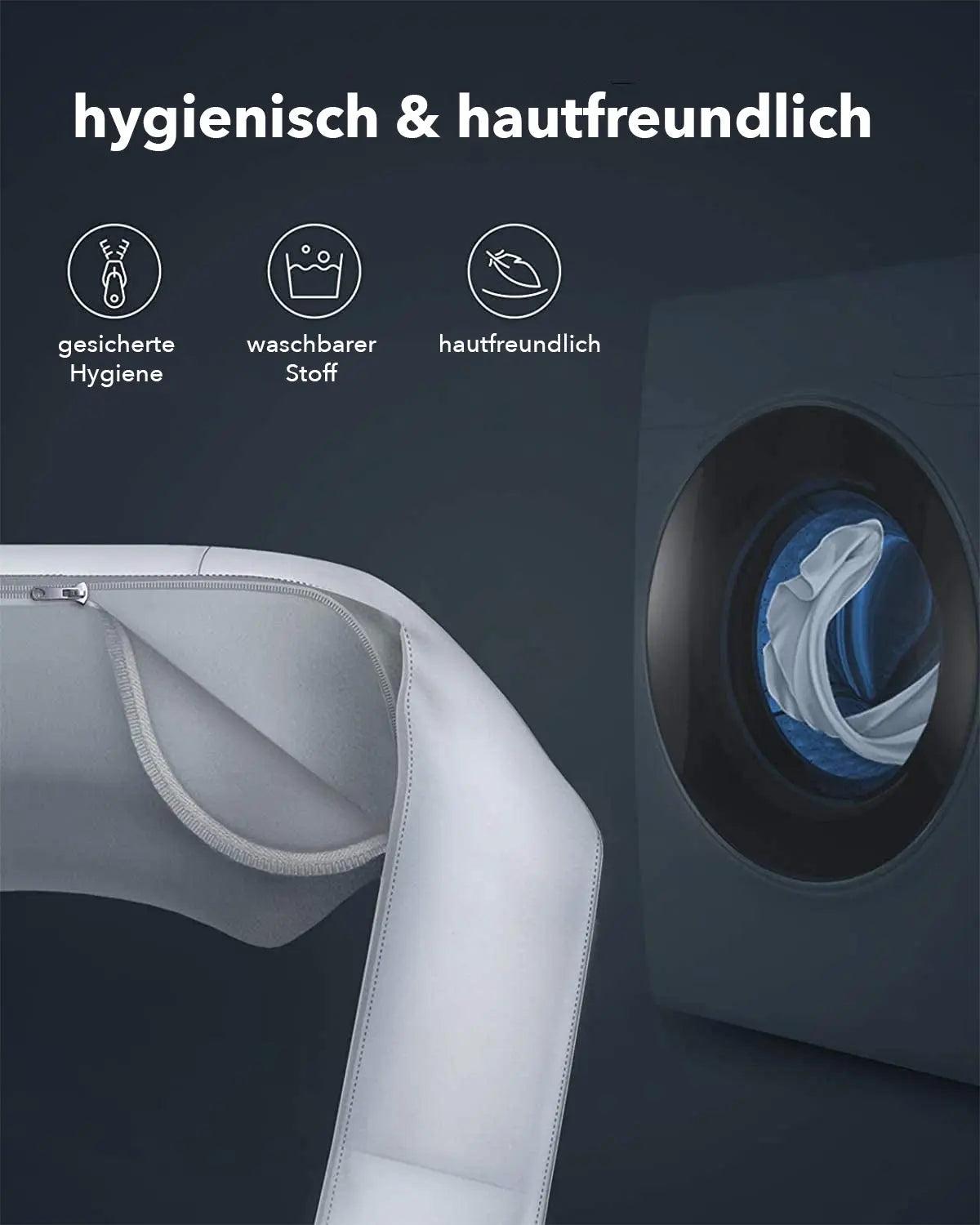 NAIPO oCuddle Massagegerät Shiatsu, Infrarot, inkl. Tragetasche, Nackenmassagegerät - Neustes Modell