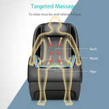 NAIPO Serenity Comfort Shiatsu massage chair, space-saving design