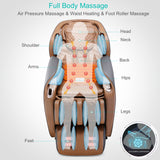 NAIPO Massage Chair, Full body, Zero Gravity, 3D Surround-Sound Speaker, Heat, Award Winner