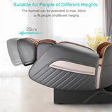 NAIPO Massage Chair, Full body, Zero Gravity, 3D Surround-Sound Speaker, Heat, Award Winner