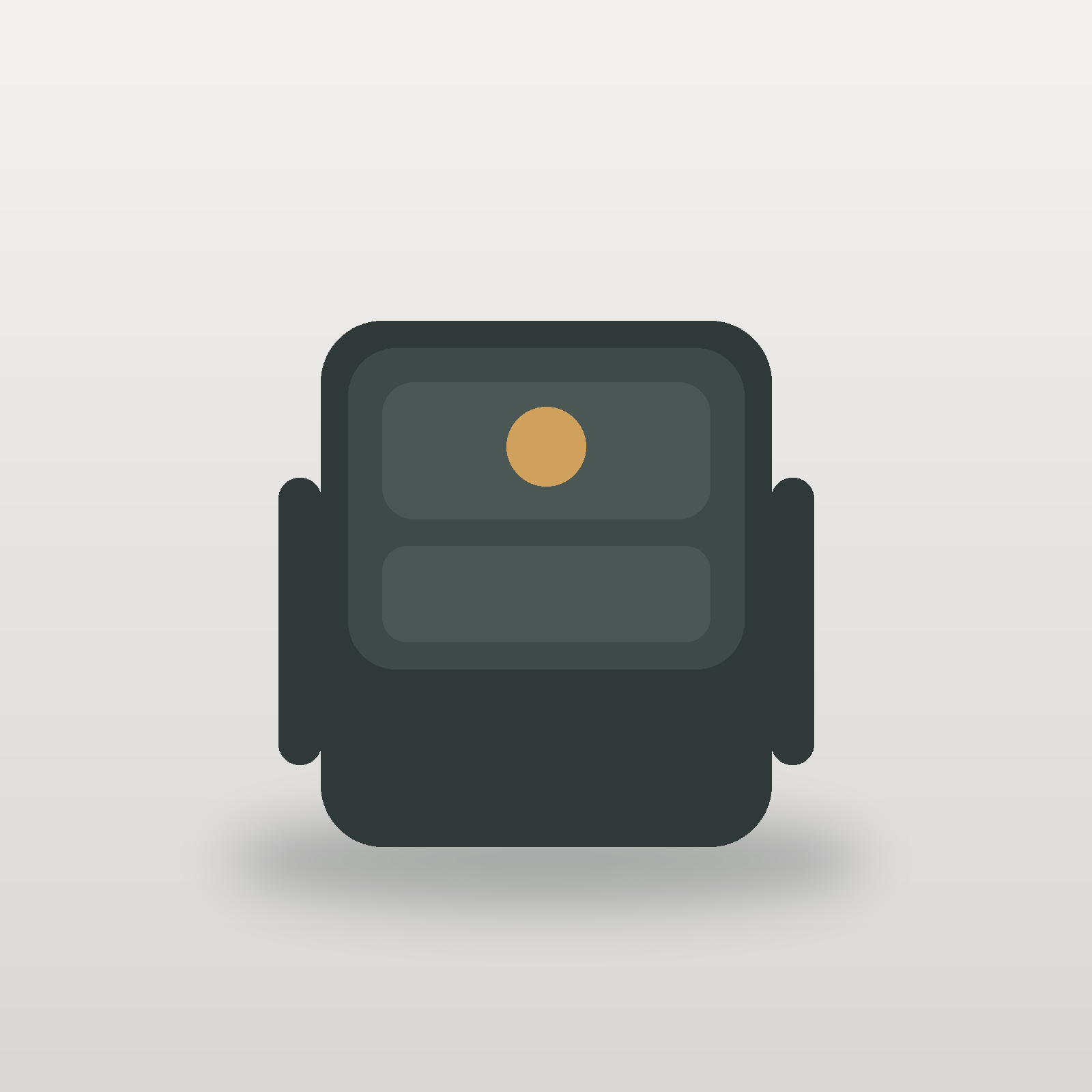 Testbild eines Massagesessels ohne eingebrannten Text