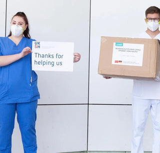 NAIPO donates 10,000 FFP2 masks to the University Medical Centre Schleswig-Holstein