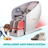 NAIPO SkySuite 4D Luxury Massage Chair, Premium Lounge Cabin Chair, S80 White