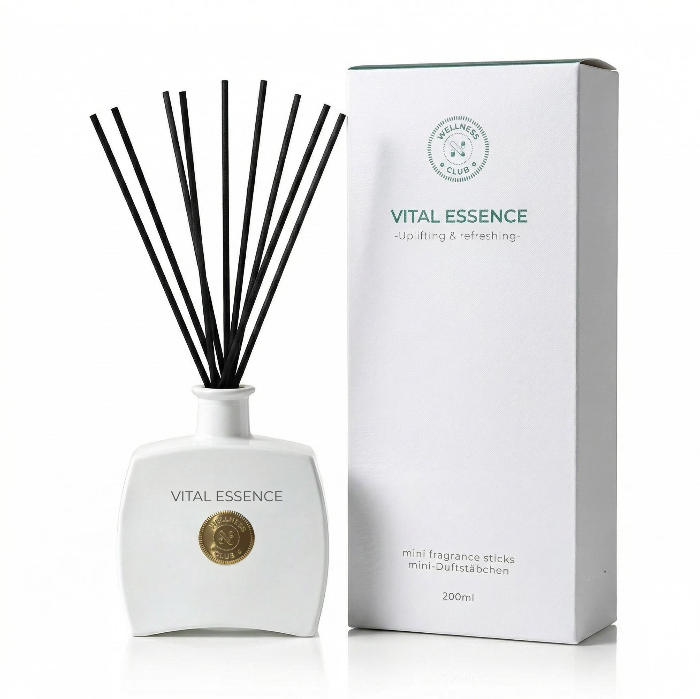 Wellness Club GOLDEN COMFORT Vanilla Gift Set, Diffuser 100 ml and Room Spray 200 ml