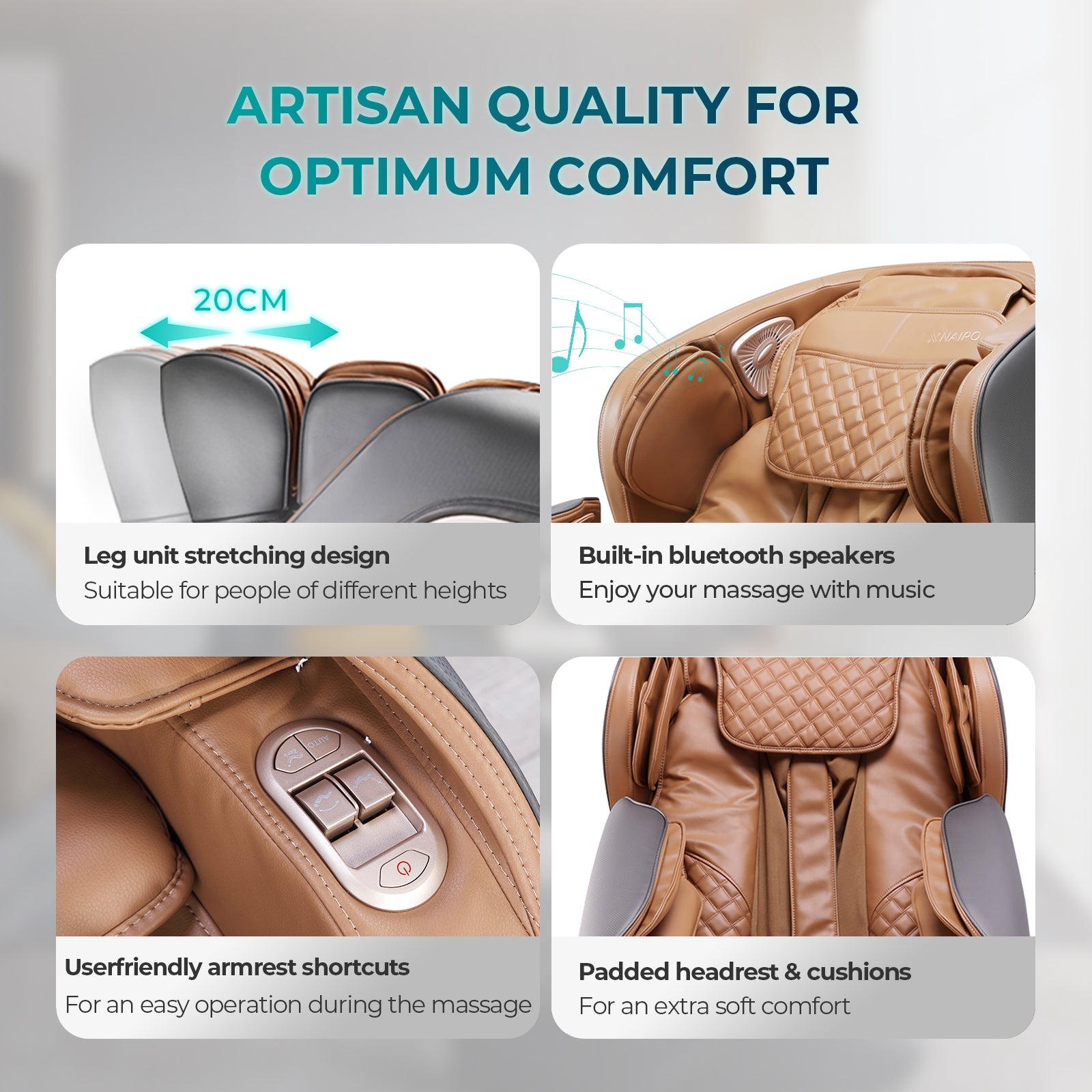 NAIPO Massagesessel Model P