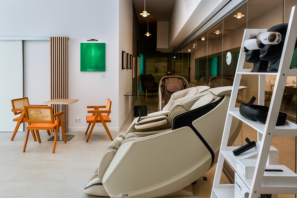 Relax Lounge Light, Open Space Massage, 30 min. – NAIPO