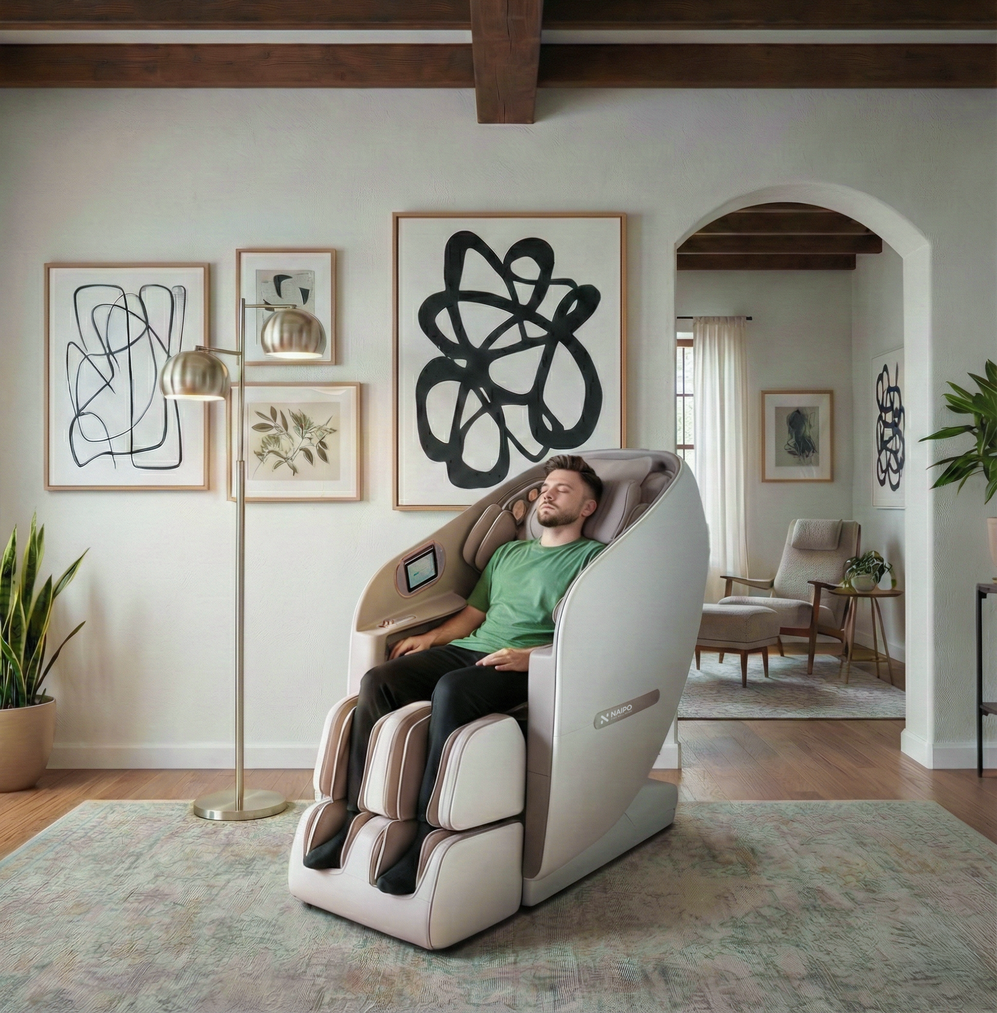 NAIPO SkySuite Massagesessel mit KI