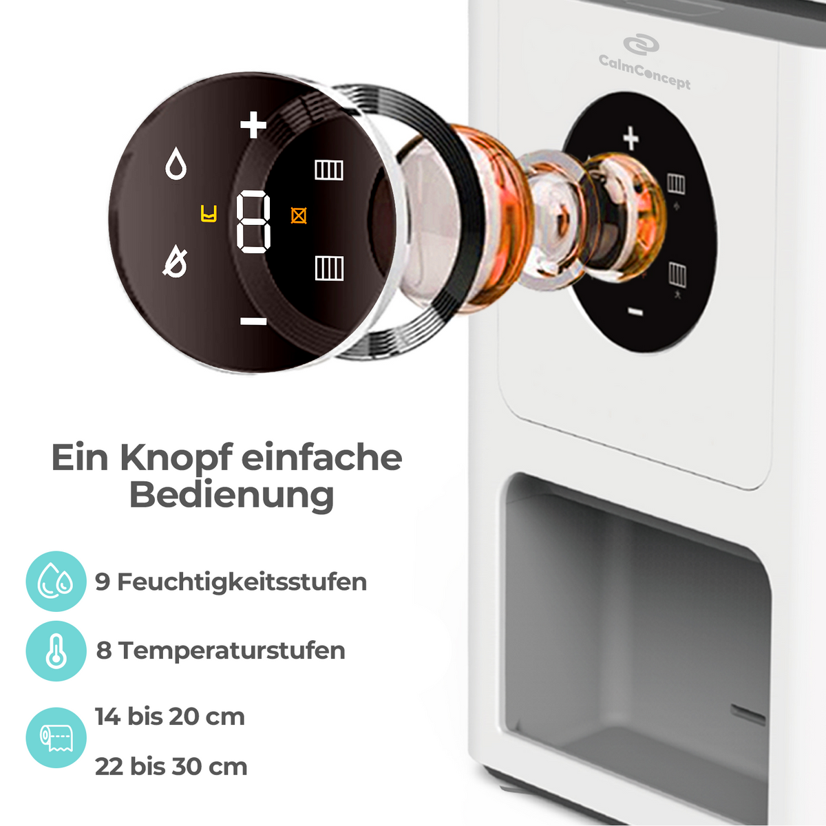 CalmConcept ThermOne Q6 – Heated Wipe Dispenser