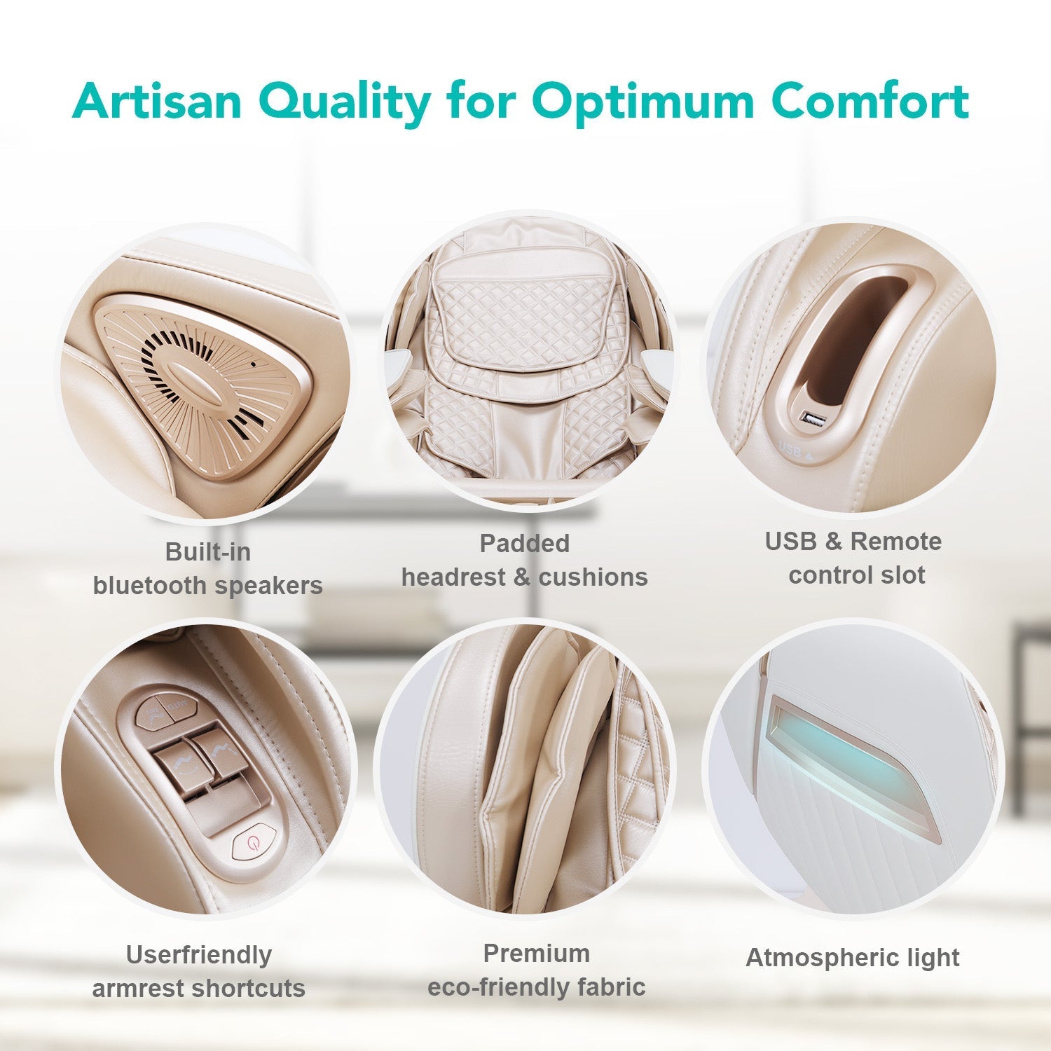 NAIPO Massagesessel Model P