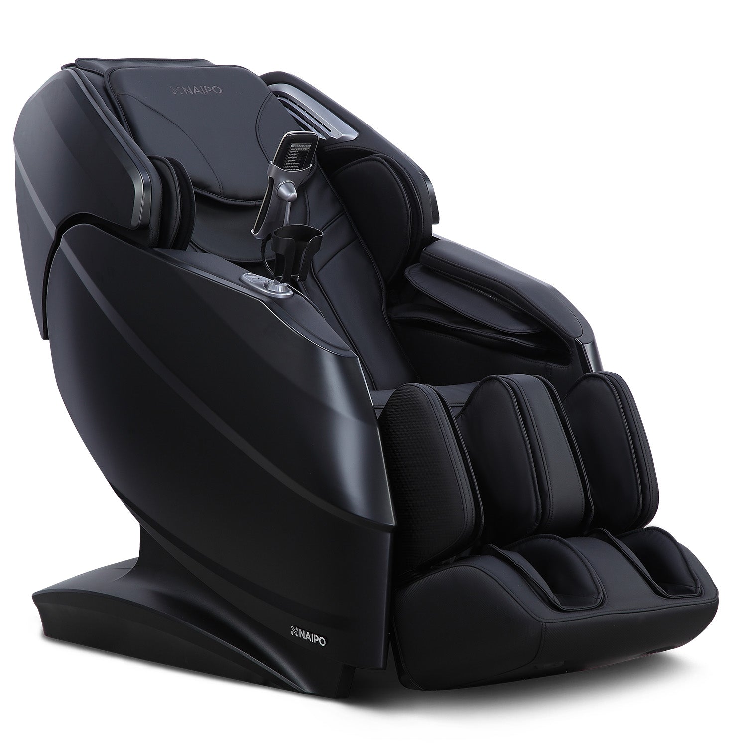 Naipo 3D massage chair R50 black, high-end massage chair, heat function 