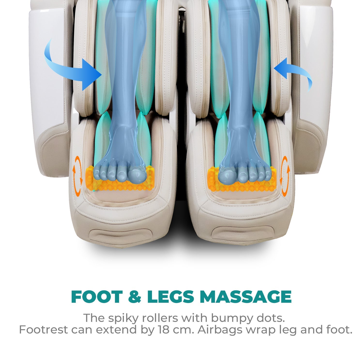 NAIPO Space Walk Massagesessel