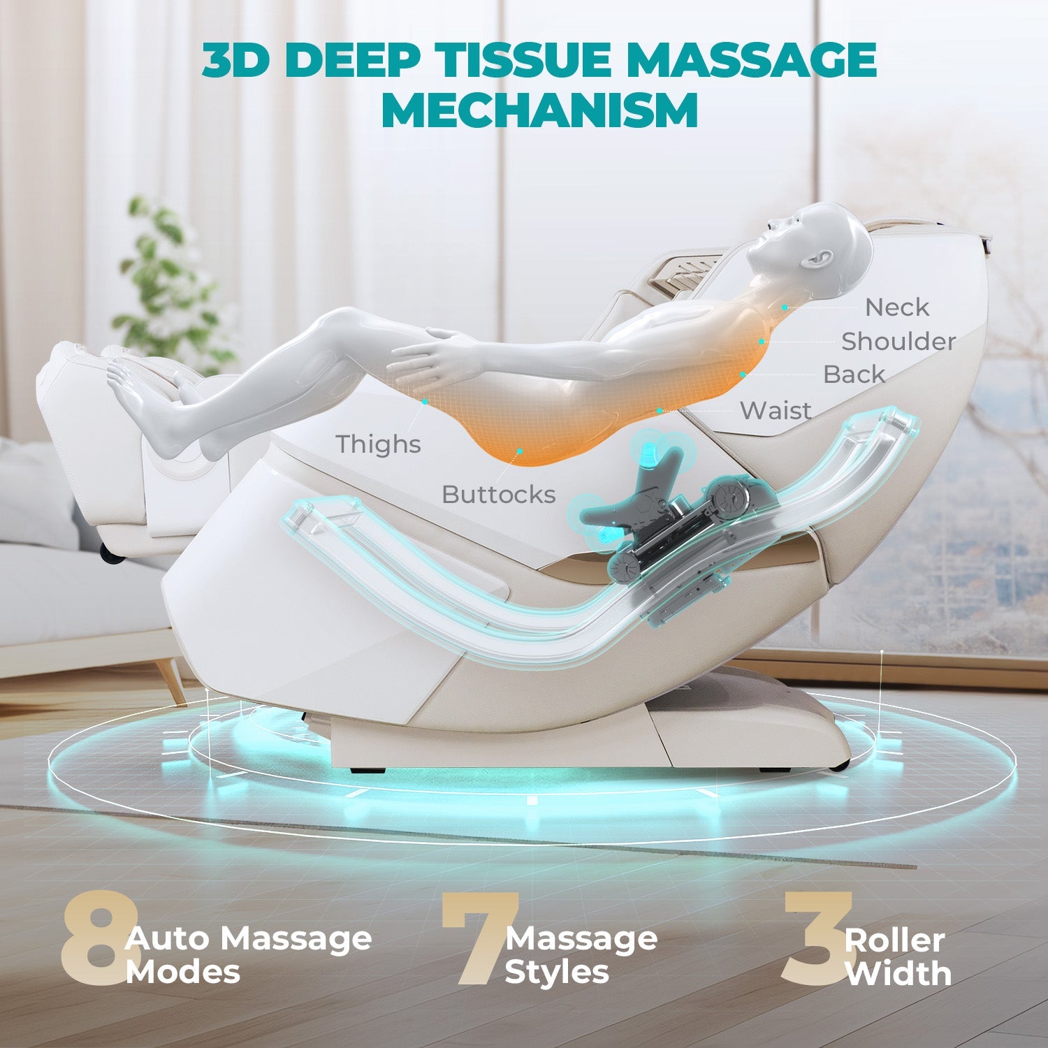 NAIPO Space Walk Massagesessel