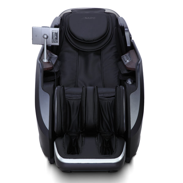 NAIPO massage chair, Optimus 4D massage Chair for full body massage with heat shawl, master for whole-body massage, S61 (Black)