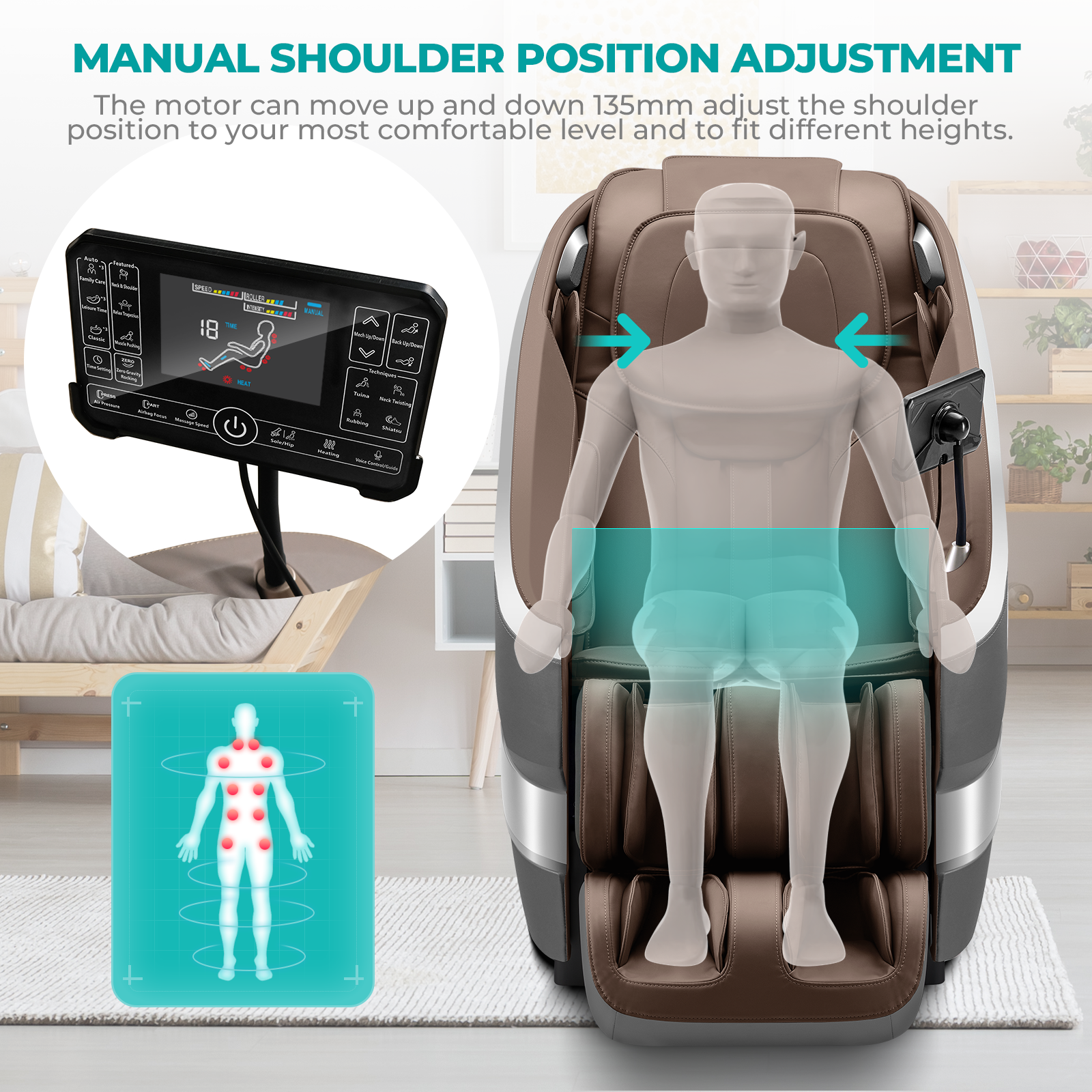 NAIPO Tai Chi Flow Massagesessel