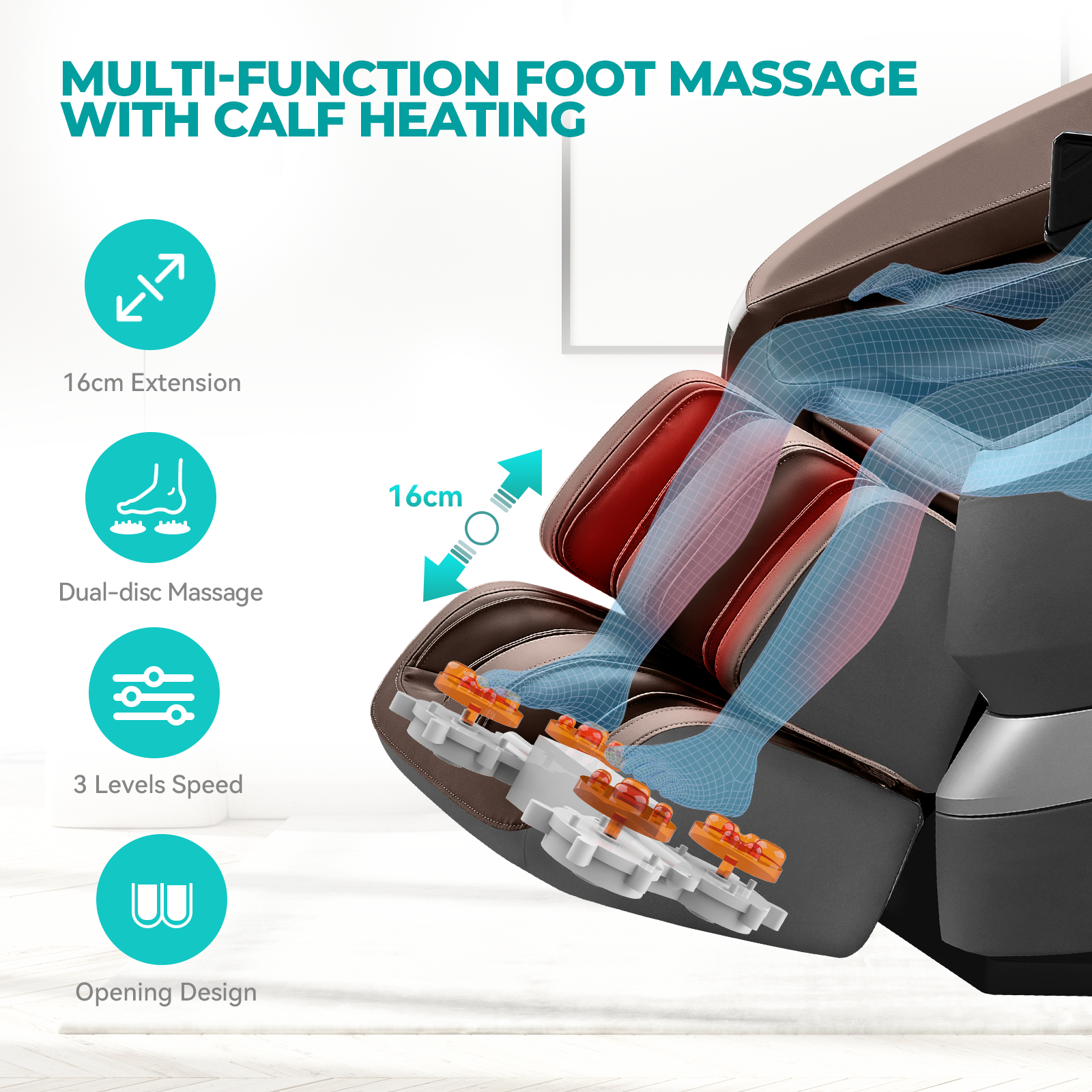 NAIPO Tai Chi Flow Massagesessel