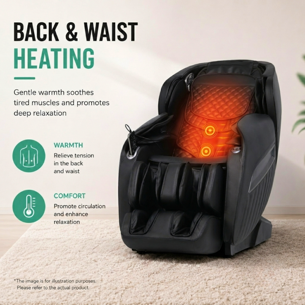 Naipo A350 PRO Massage Chair 2026- 15 Auto Programs, Electric Calf Extension & Calf Kneading, 24 Airbags, 3D SL Track Shiatsu Zero Gravity Full Body Massage Chair with Heat, Bluetooth & USB for Home & Office