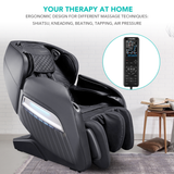 Shiatsu Zero Gravity Massage Chair, 3D Surround Sound Speakers, For Office/Shop/Salon/Hotel Use, Black