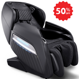 Shiatsu Zero Gravity Massage Chair, 3D Surround Sound Speakers, For Office/Shop/Salon/Hotel Use, Black