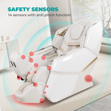 NAIPO Space Walk 3D Massage Chair, Full body Massage, Zero Gravity, 3D Surround-Sound Speaker, Warm-therapy