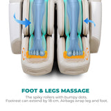 NAIPO Space Walk 3D Massage Chair, Full body Massage, Zero Gravity, 3D Surround-Sound Speaker, Warm-therapy