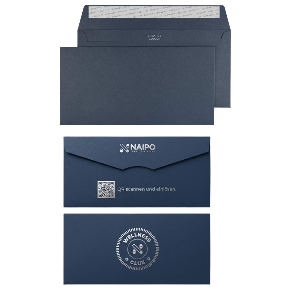 NAIPO Geschenkgutschein im Umschlag